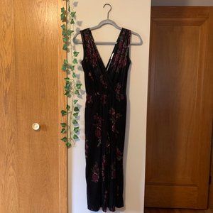 Target XS Velvet Jumpsuit
